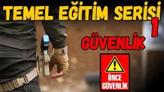 Temel Eğitim Serisi  1- Güvenlik Namlu ve Tetik Disiplini