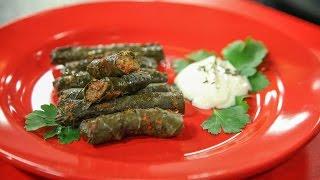 Türkisch kochen  Etli sarma  gefüllte Weinblätter  WDR 29 07 2014