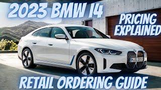 2023 BMW i4 edrive40 and i4 M50 Retail Ordering Guide with Pricing