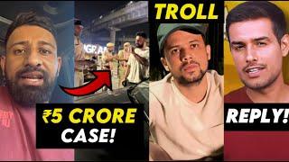 HUGE CASE Against Rajat Dalal Zayn Saifi Trolls Some Vloggers Dhruv Rathee Reacts to Allegation