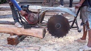 Automatic Homemade Wood Sawmill Machines Modern Technology -  Maximum Cut Width On Homemade Sawmill