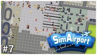 SimAirport Early Access - #7 - Almost Terminal Expansion - Lets Play  Gameplay  Construction