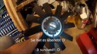 BMW e36 Viscolüfter DEMONTIEREN  Cooling Fan Clutch REMOVAL *DIY