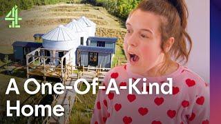 Incredible Silo Home  Extraordinary Escapes With Sandi Toksvig and Rosie Jones  Channel 4