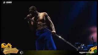 Usher performing ‘Nice & Slow’ at Dreamville Fest 