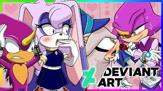 ESPIO LOVES SILVER? - Sassy & Espio Vs Deviantart Ft. Charmy & Knuckles