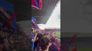 Full time scenes at Selhurst Park after #cpfc hammer Villa           #crystalpalace #avfc #epl