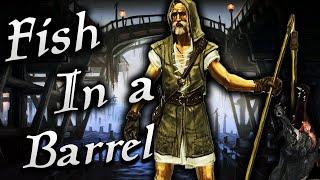 Skyrim Life as a Fisherman Episode 5  Fish in a Barrel