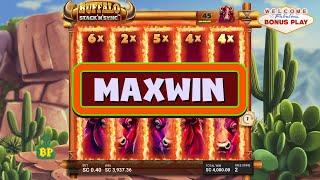 Buffalo Stack n Sync  MAX WIN 2024-09-08  .40 Base  10000x  Spin Bonus  Stake US