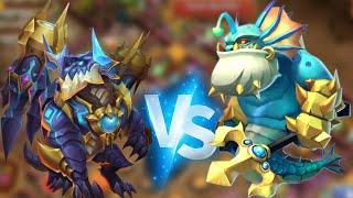 Triton is still a beast  1v1 with Dynamica  Castle Clash