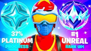 Platinum To Unreal Speedrun WORLD RECORD Fortnite Ranked