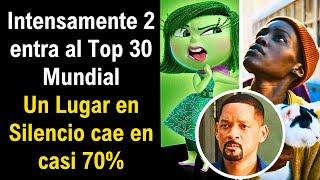 Intensamente 2 entra al Top 30 de Taquilla Mundial Un Lugar en Silencio Día Uno cae en casi 70%