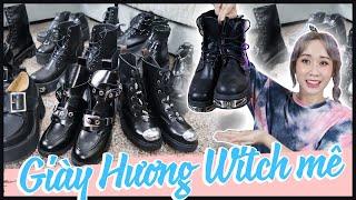 BST GIÀY MÀU ĐEN CỦA TỚ 1 CHÚT CUTE - COOL  HƯƠNG WITCH