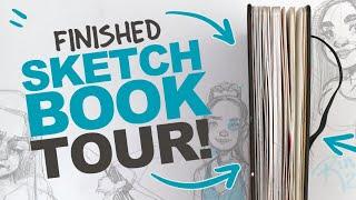 FINISHED SKETCHBOOK TOUR fyi its a lot of sketches