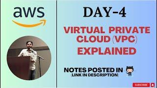 Day-4  Best VPC explanation VPC explained in 30 mins 4K quality #devops #aws #abhishekveeramalla