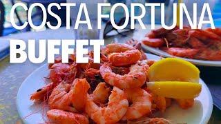 Costa Fortuna buffet Food Costa cruises food