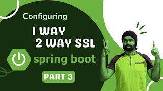 HTTP One way SSL and 2 way SSL Authentication using Java Spring boot - Part 3 #video #java #coding