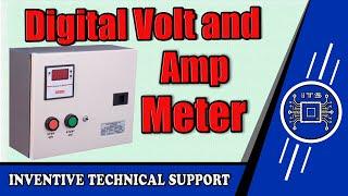 Digital Volt & Amp Meter Using Pic Microcontroller  Digital Volt Meter  Digital Amp Meter 