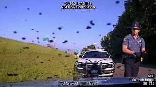 Rolling DisturbanceGun I-30 Little Rock Arkansas State Police Troop A Traffic Series Ep. 946