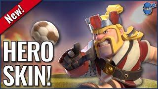 New Football King Hero Skin - May 2024  Clash of Clans