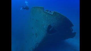 Ship wreck scuba diving in Madeira