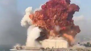 Beirut Bombing - Port Explosion - Best Video Footage