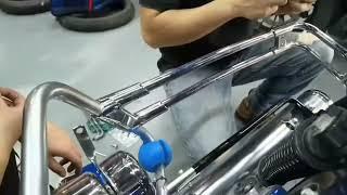 Harley Davidson Touring 14-later Saddlebag Guard Rails Install