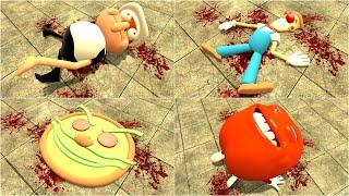 Pizza Tower Characters TORTURE in Garrys Mod