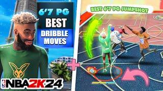 67 PG + this JUMPSHOT = OVERPOWERED & These DRIBBLE moves will make u move 5x faster nba 2k24