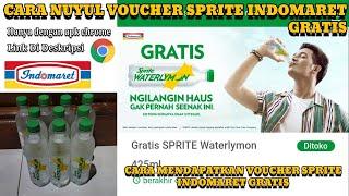 Voucher Sprite Gratis  Voucher sprite indomaret  voucher sprite alfamart sprite gratis