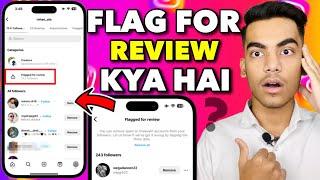 Flagged For Review Instagram Kya Hota Hai  What Is Flagged For Review Instagram  Spam Followers