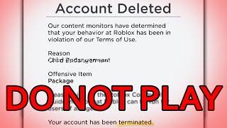 Do NOT Play This Roblox Game... Account Deleted