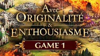 Avec Originalité et Enthousiasme AoE II Event #1  Game 1