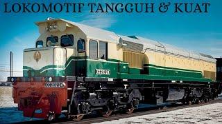 Lokomotif Tangguh Penarik Kereta Babaranjang CC 202  Sejarah Kereta Api