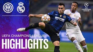 INTER 0-1 REAL MADRID  HIGHLIGHTS  UEFA Champions League 202122 Matchday 01 