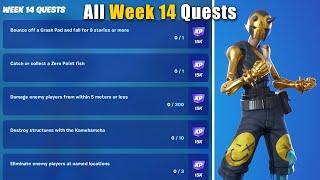 Complete Week 14 Weekly Quests Guide - Fortnite Chapter 3 Season 3