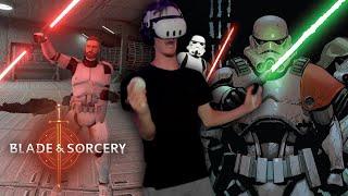 What if Stormtroopers had Lightsabers?  Blade and Sorcery 1.0 - The Outer Rim Mod