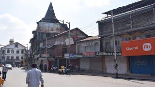 Prophet comment row Partial Shutdown in Srinagar