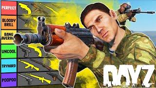 The ULTIMATE DayZ GUN TIER LIST RANKING the BEST and WORST GUNS