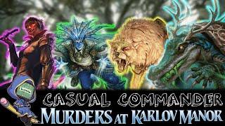 MASSACRE GIRL  VOJA  HULL CLADE  MORSKA   Murders at Karlov Manor EDH  Casual Commander