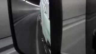 Scania R 500 V8 offene Klappe im Tunnel leichte Steigung 4100 to