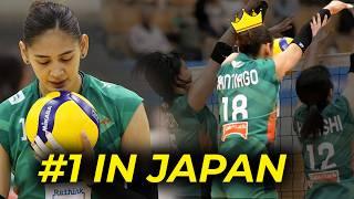 Pinay on top of Japanese League Jaja Santiago #1 sa leaderboard Wala pang nakakatalo sa JT