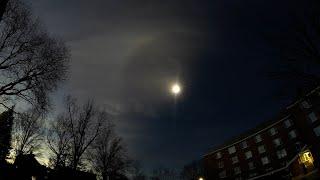 Time Lapse 2024 Total Solar Eclipse in Colchester Vermont