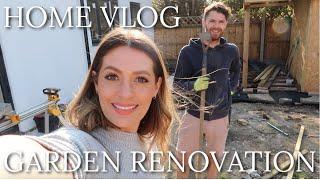 HOME VLOG  GARDEN RENOVATION  UK LOCKDOWN SELF ISOLATION