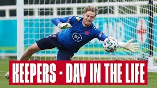 Day in the Life of an England Goalkeeper  Pickford Johnstone & Henderson  Inside Access