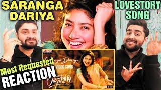 Saranga Dariya Song Reaction  Love Story  Sai Pallavi and Naga Chaitanya  Pawan Ch  Perfection️