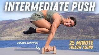 Calisthenics Push Day  Intermediate Follow Along 25 minutes