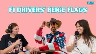 F1 Drivers Beige Flags