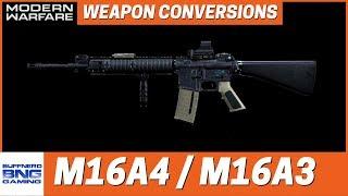 M16A4 & M16A3 Weapon Conversion - Call Of Duty Modern Warfare