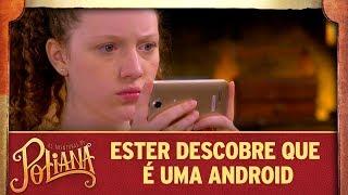 Ester descobre que é uma android  As Aventuras de Poliana